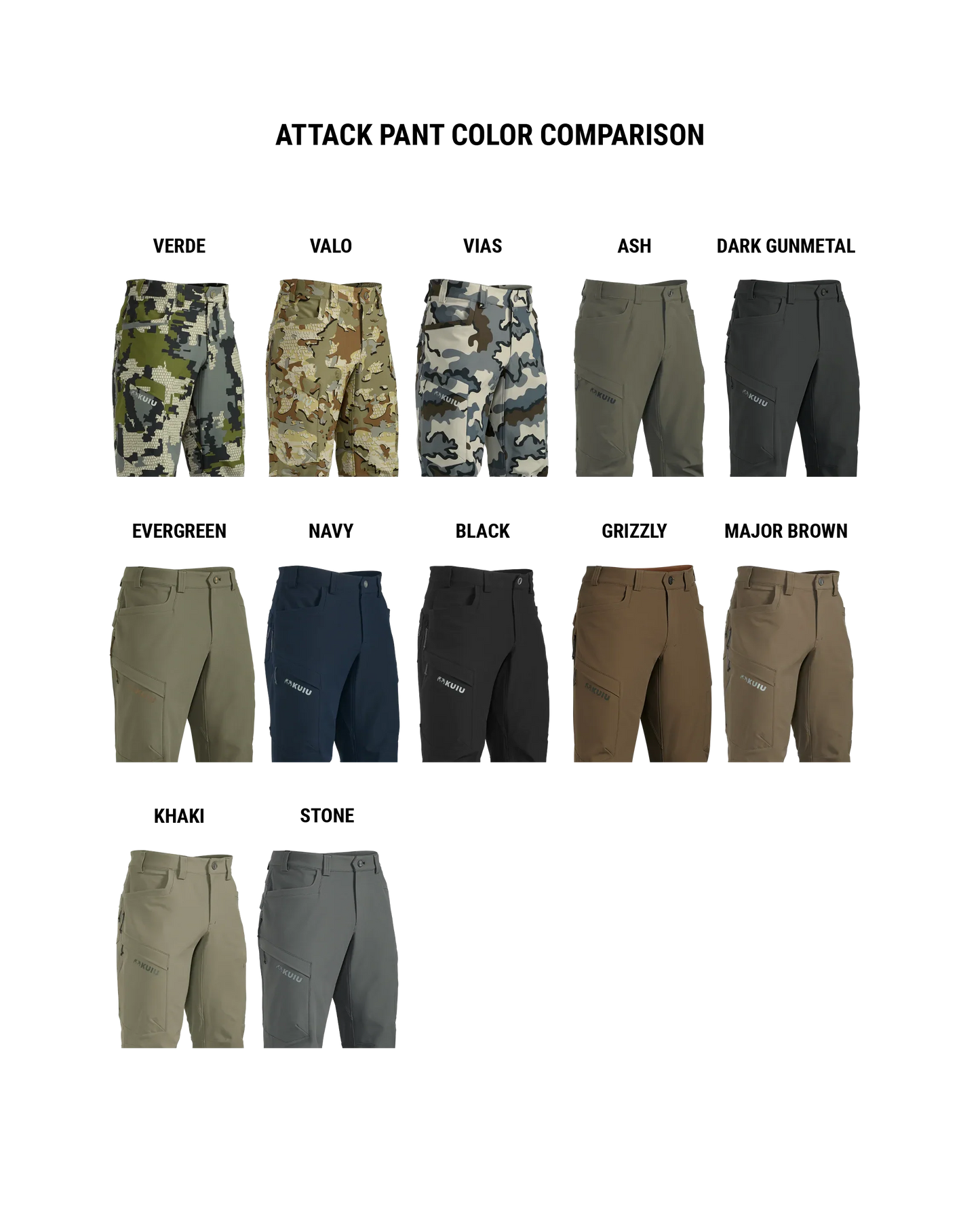 Attack Pant | Grizzly