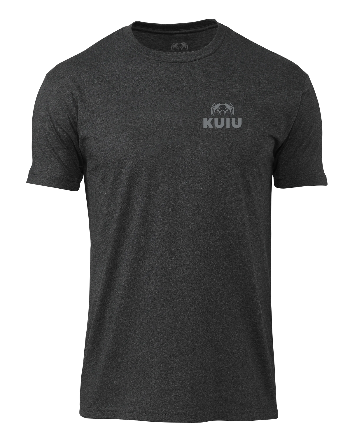 KUIU Ram Chest Logo T-Shirt | Charcoal