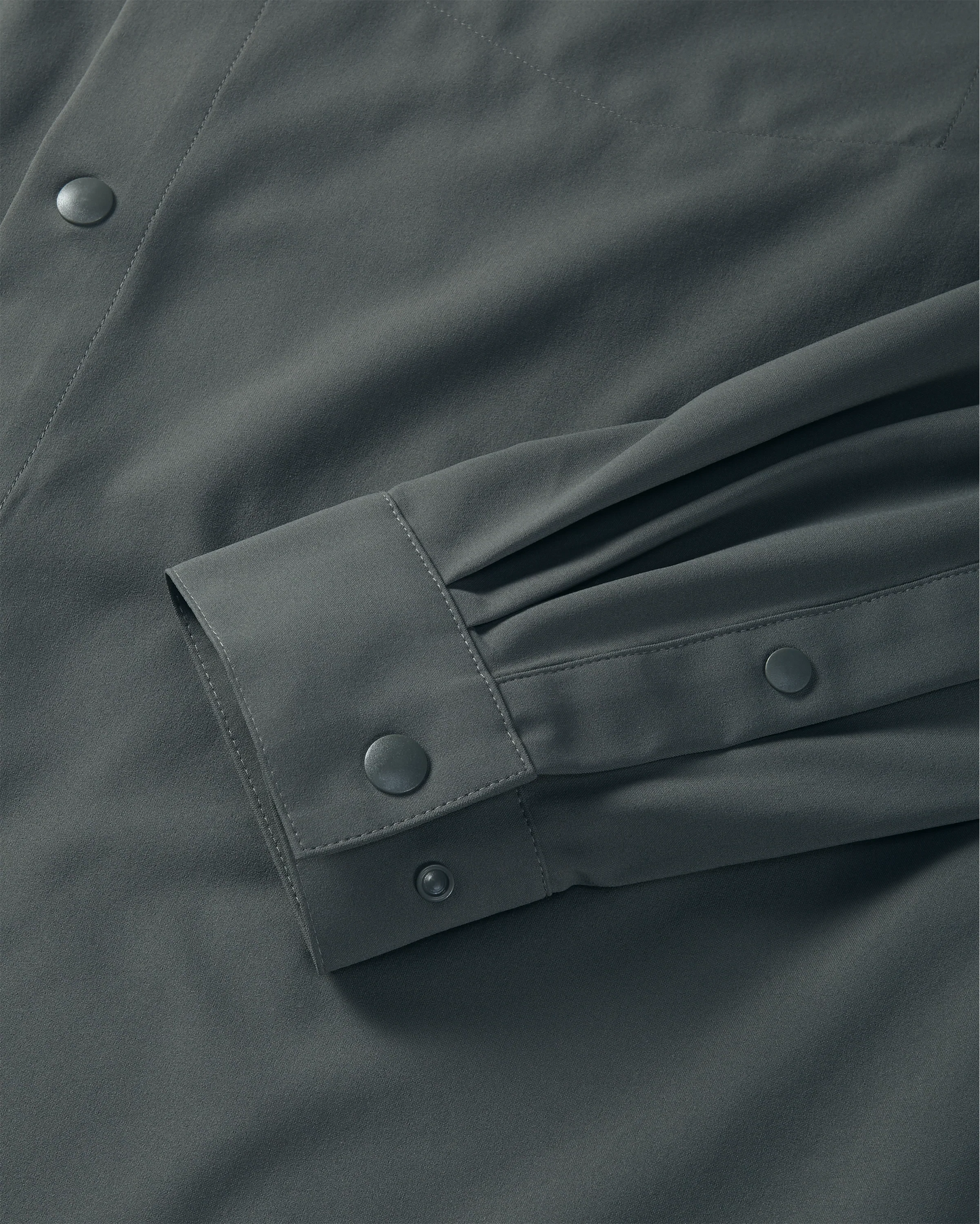 Mesa Vented LS Snap Shirt | Stone