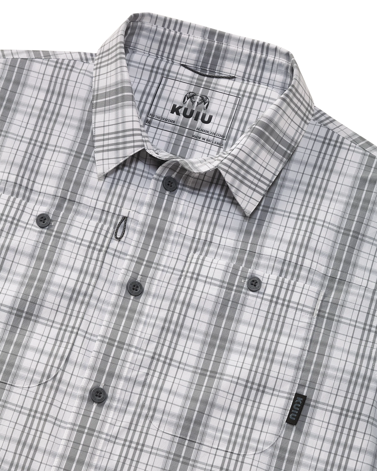 Borrego LS Shirt | Granite Plaid