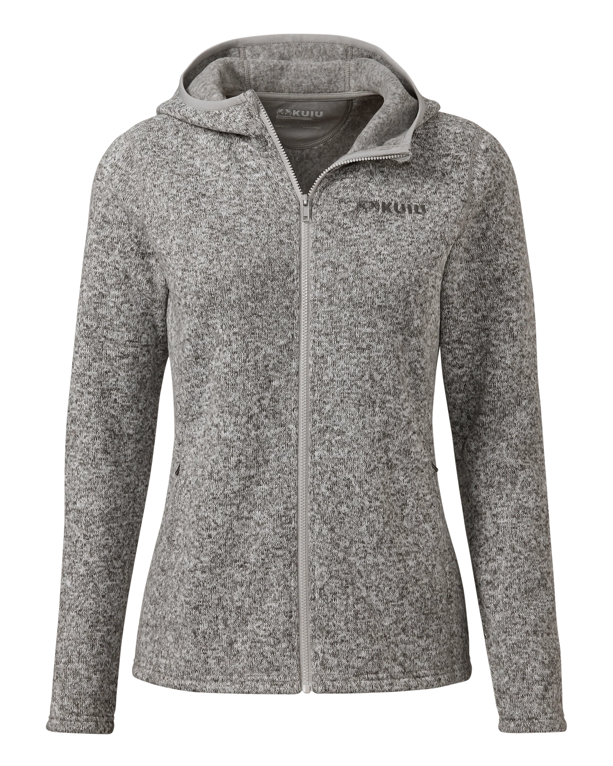 Women's Base Camp Hooded Sweater | Stone White Heather