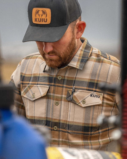 Flannel Heavyweight Shirt | Verde Check Plaid