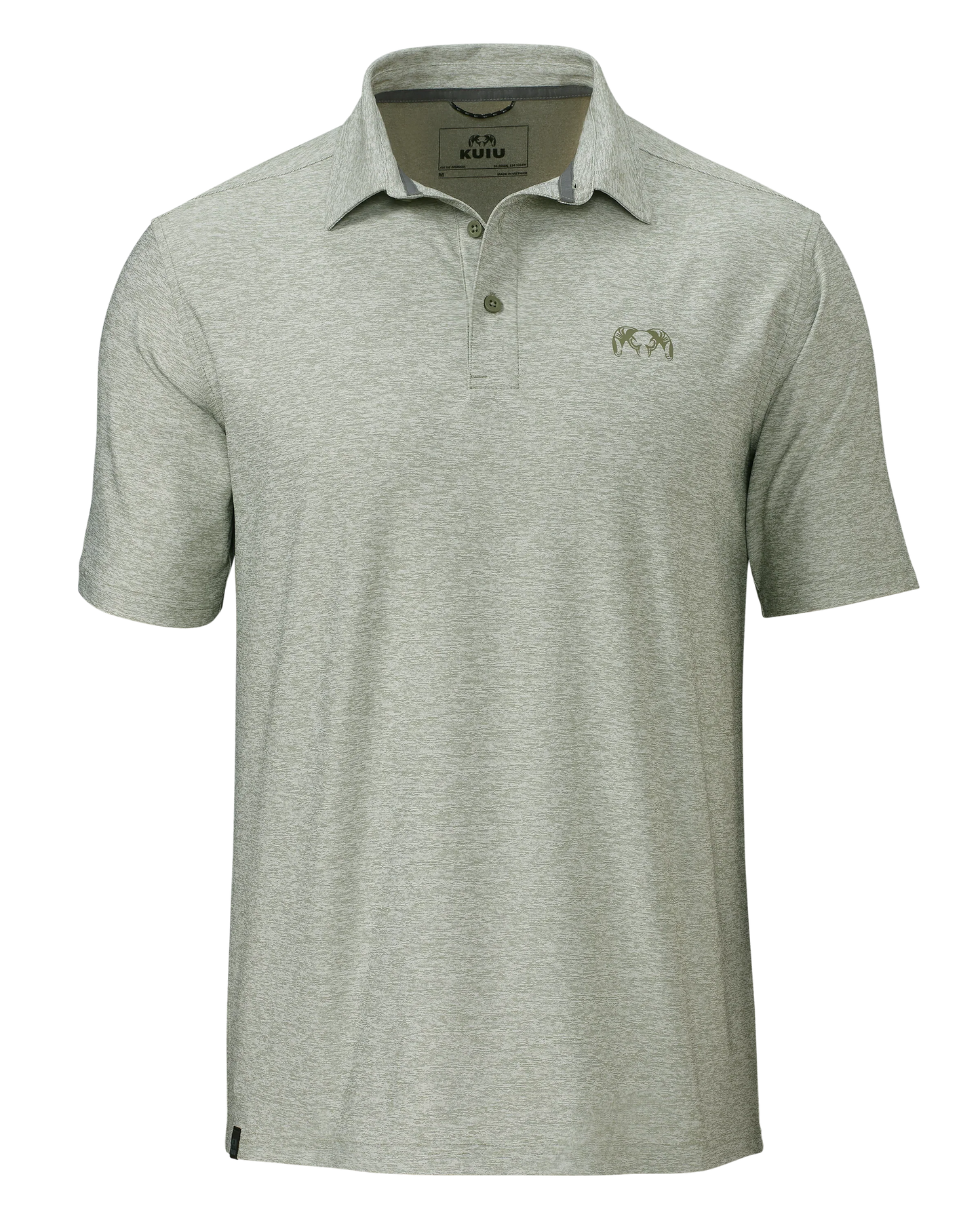 KUIU Performance Polo | Heather Buckbrush