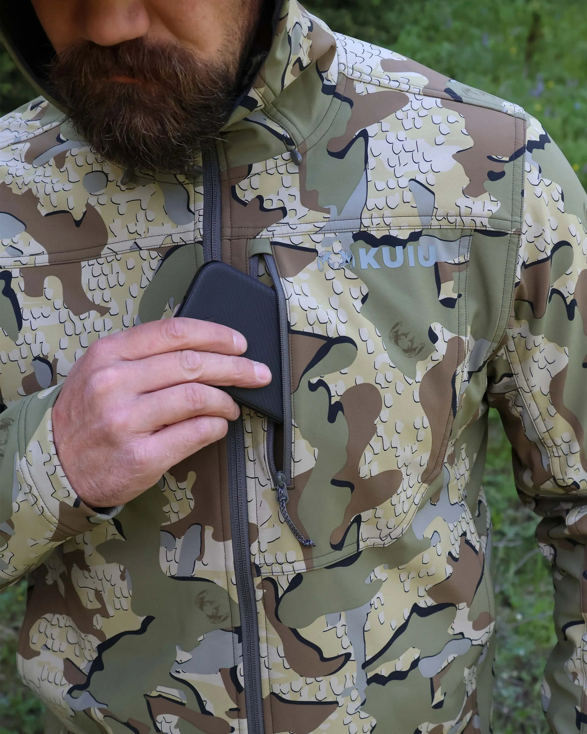 Alpine Hooded Jacket | Gunmetal