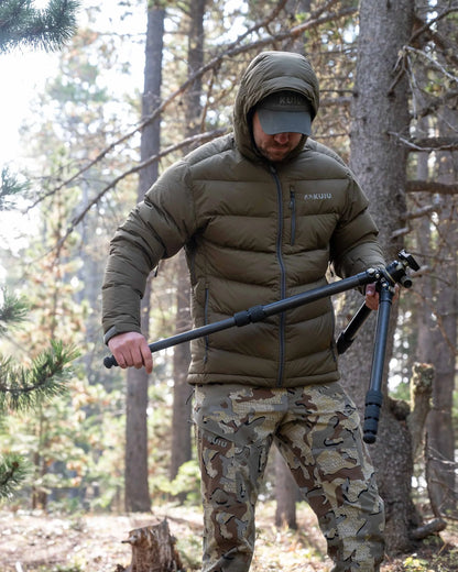 Super Down PRO Hooded Jacket | Gunmetal