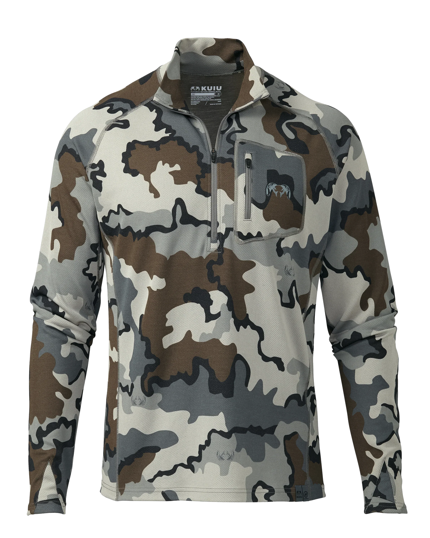 PRO Merino 200 Zip-T | Vias