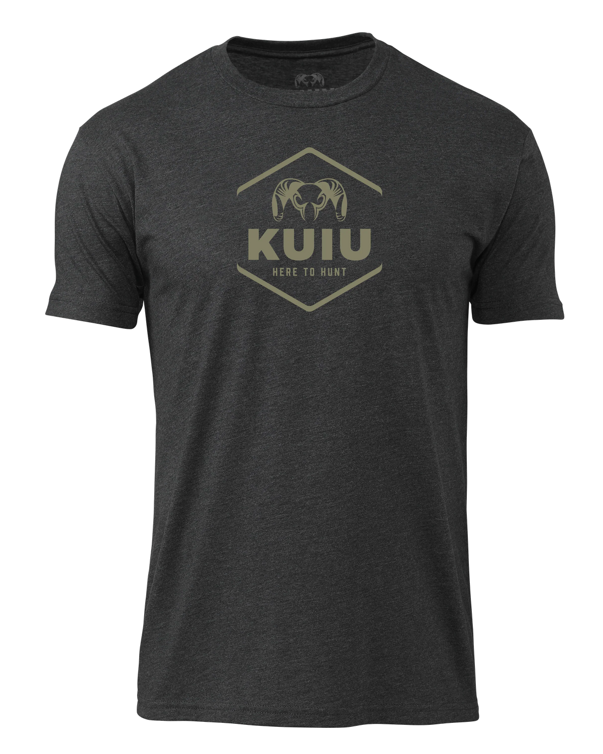 KUIU Stacked Here to Hunt T-Shirt | Charcoal